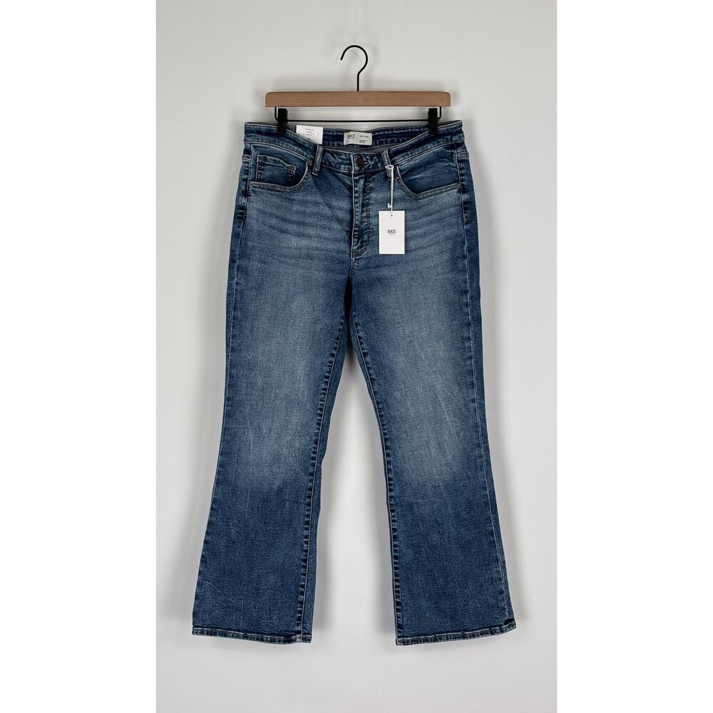 BKE Womens Payton Bootcut Stretch Jeans Mid Rise Size 31 x 30 Short New Denim - Picture 3 of 10